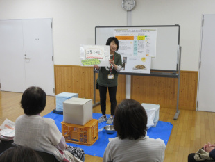 ダンボールコンポスト　フォロー講座