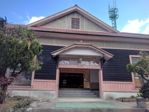 1938年に建てられた講堂