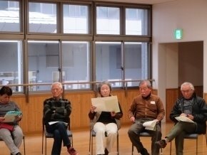 1人1分くらいの発表
