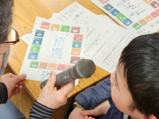 私にできるSDGsを発表